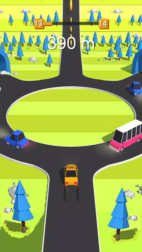 Traffic Car Run 2D : Car games स्क्रीनशॉट