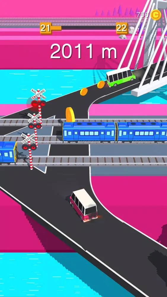 Traffic Car Run 2D : Car games स्क्रीनशॉट