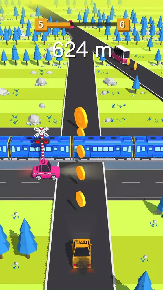 Traffic Car Run 2D : Car games स्क्रीनशॉट
