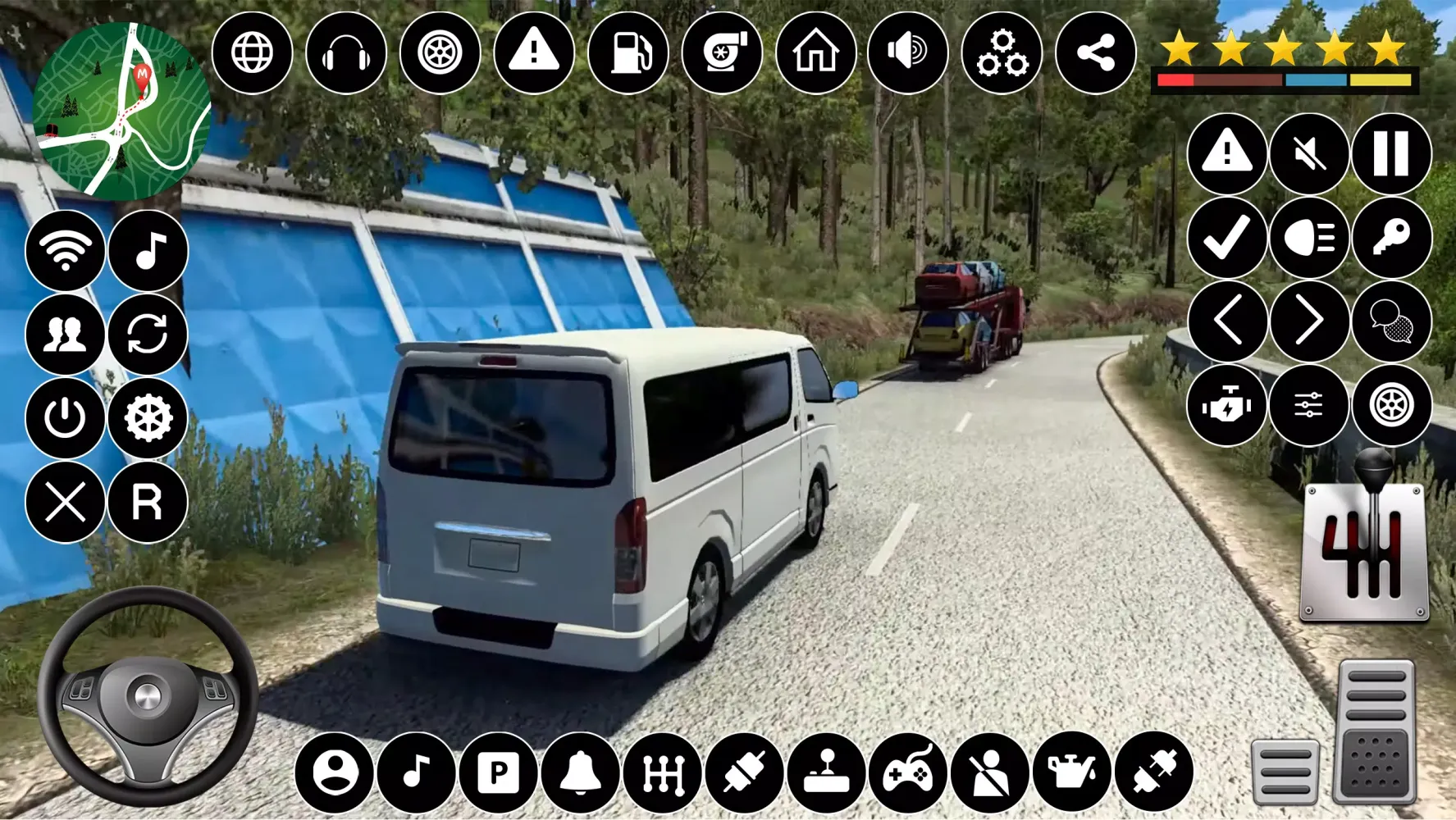 Van Simulator Dubai Car Games Screenshots
