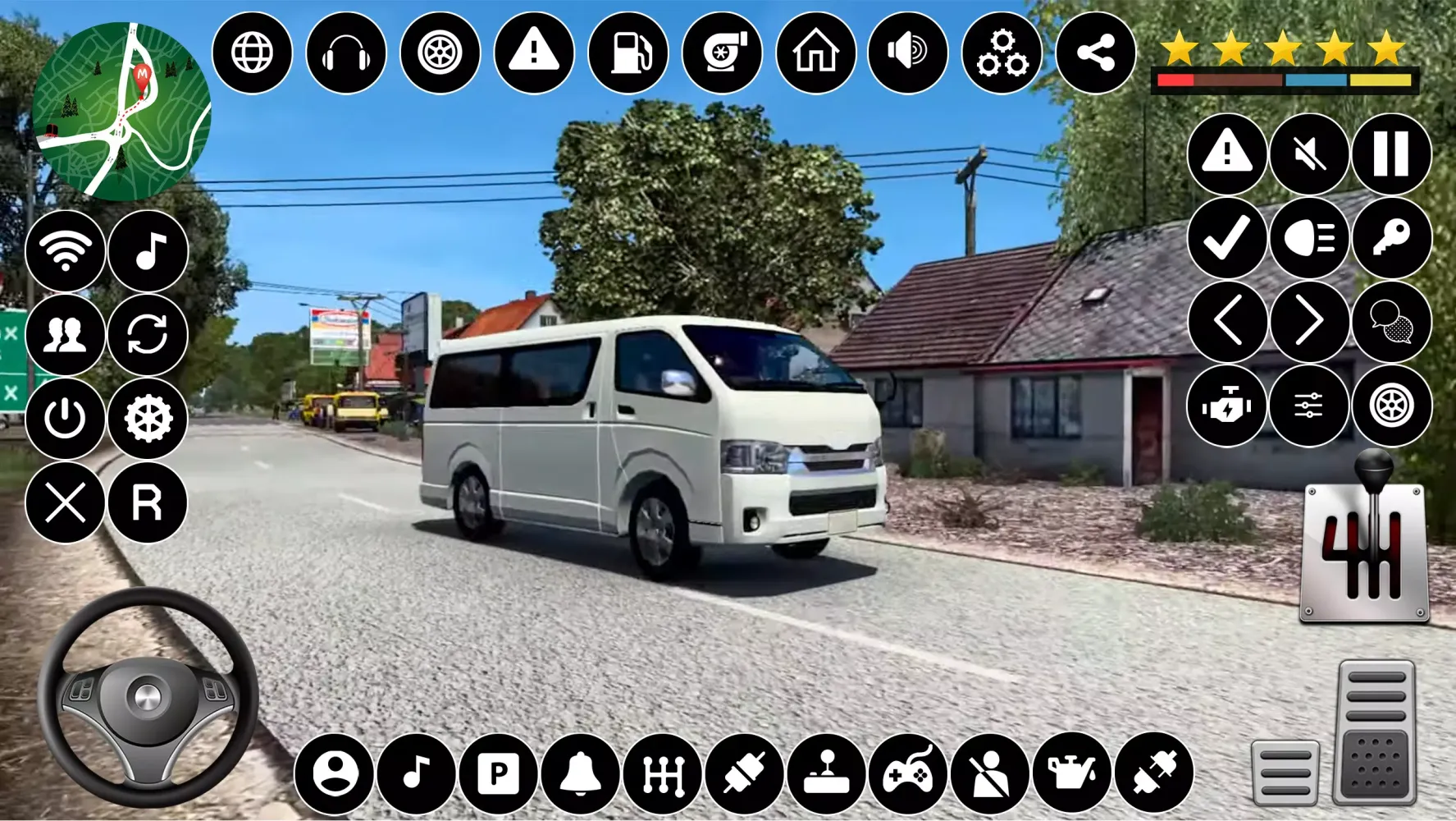 Van Simulator Dubai Car Games Screenshots