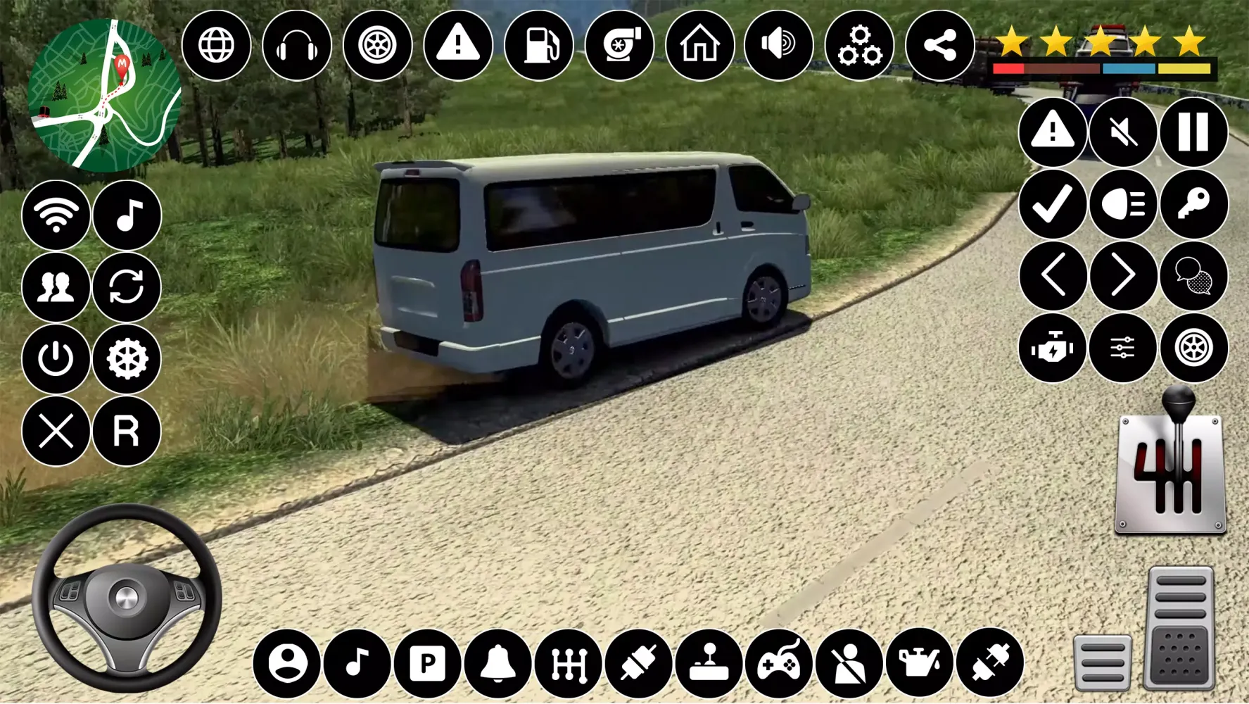 Van Simulator Dubai Car Games Screenshots