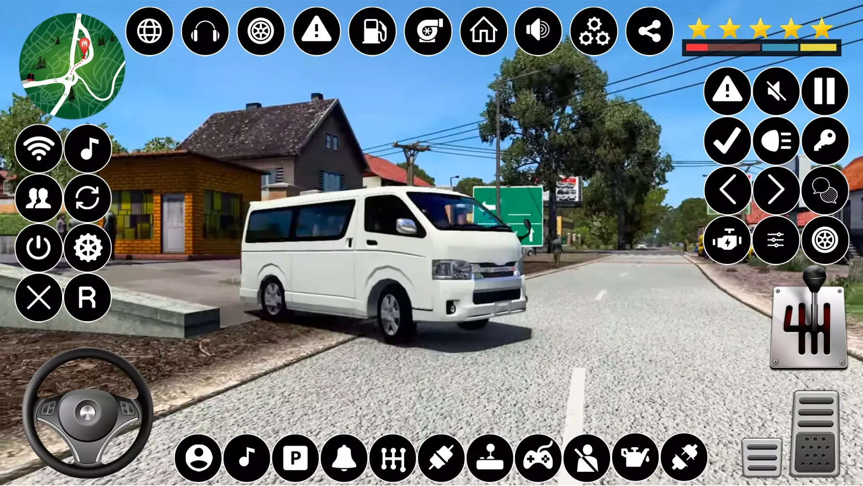 Van Simulator Dubai Car Games Screenshots