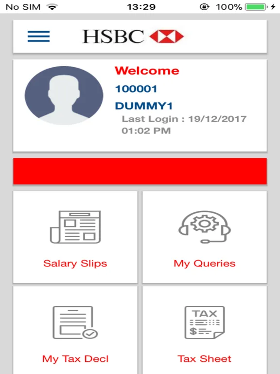 Tangkapan layar ESS UAT iPad 