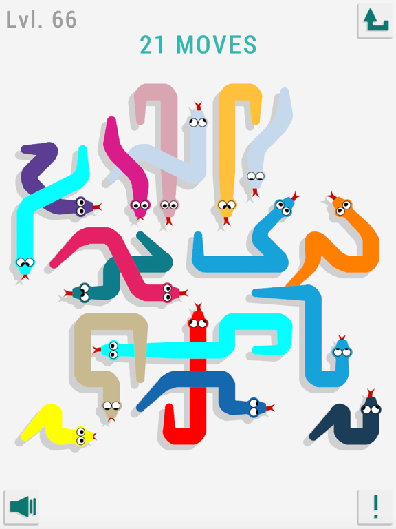 صور Tangled 2D Snakes iPad 