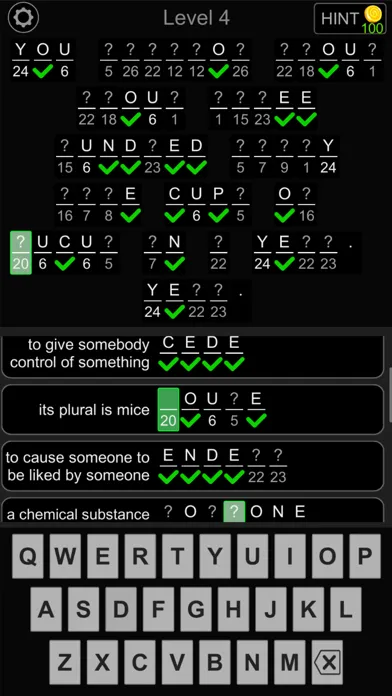 Tangkapan layar Fig It Out - A Word Game