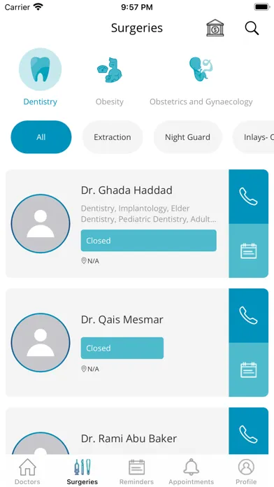 Zrzuty ekranu HealthHub MENA