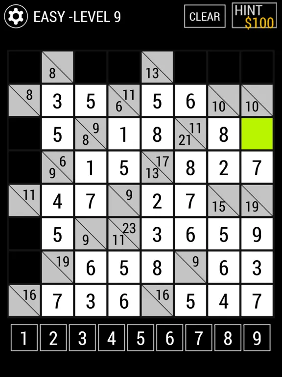 Скриншоты Kakuro Puzzle iPad 