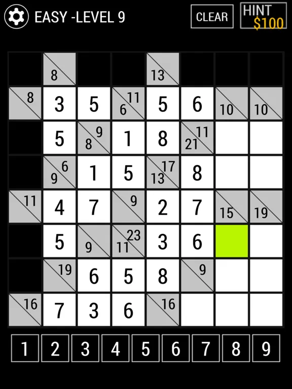 Скриншоты Kakuro Puzzle iPad 