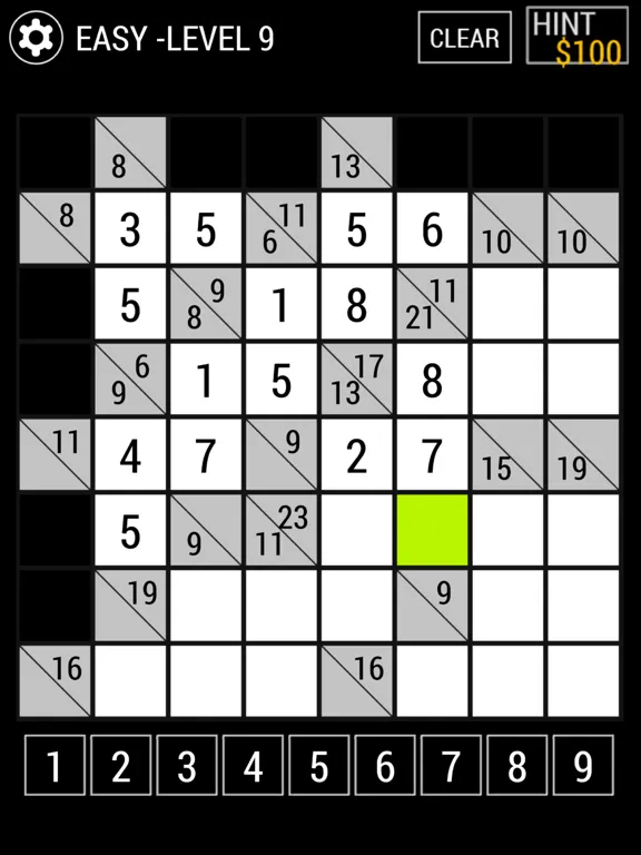Скриншоты Kakuro Puzzle iPad 