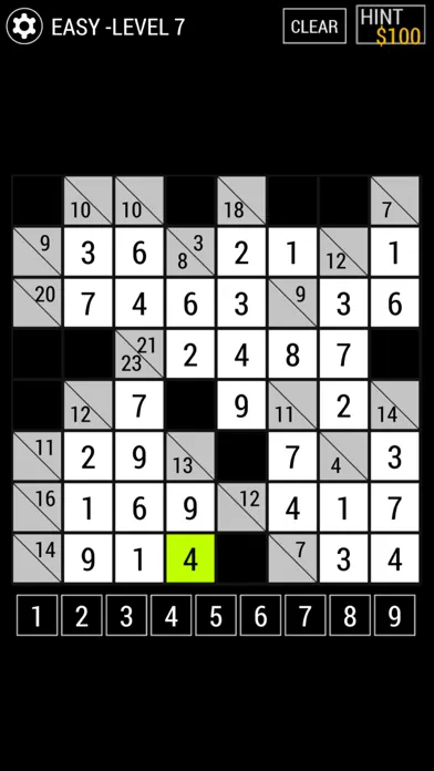 Скриншоты Kakuro Puzzle