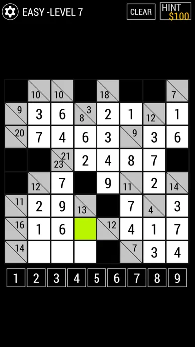 Скриншоты Kakuro Puzzle