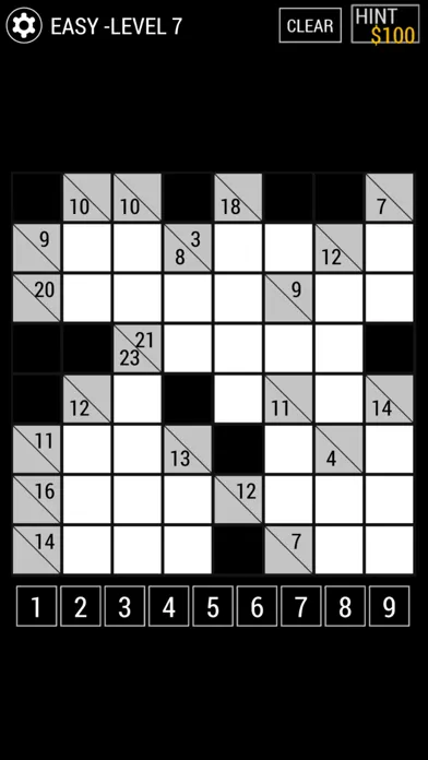 Скриншоты Kakuro Puzzle