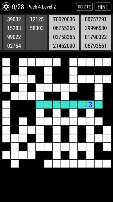 Number Fit Puzzle Game سکرین شاٹس