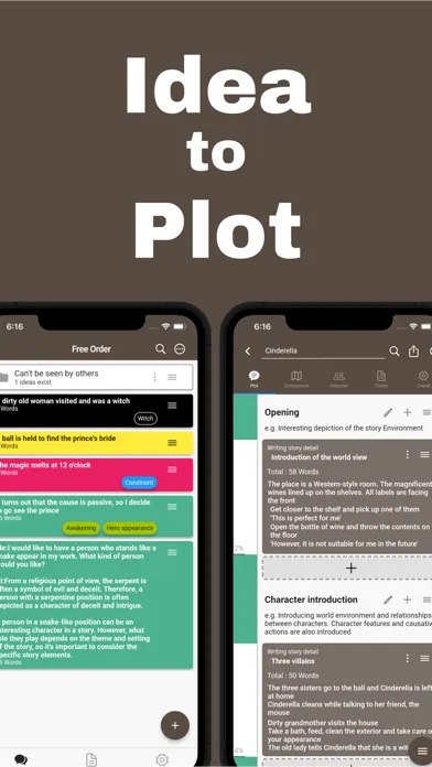 Story Plotter - idea to plot - 스크린샷