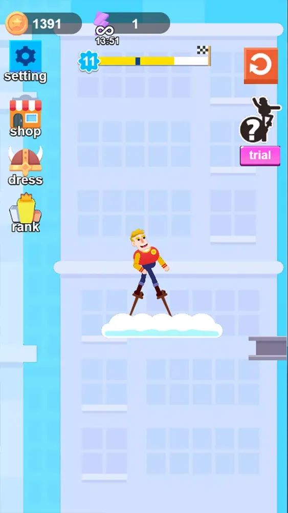 Funny Walk سکرین شاٹس