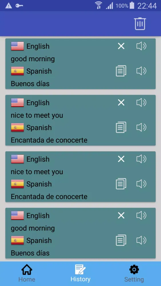 Zrzuty ekranu English Spanish Translator | S