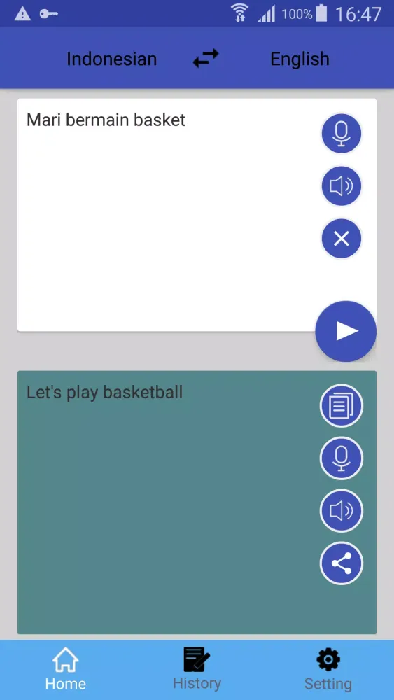 English IndonesianTranslator Screenshots