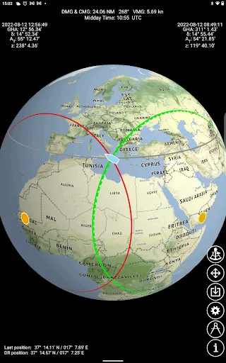 تصاویر Sun Navigation Pro