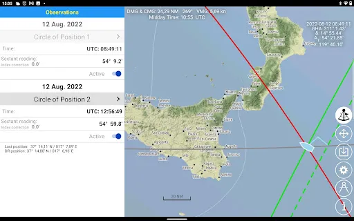 تصاویر Sun Navigation Pro