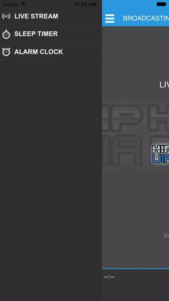 Hip Hop UIA Radio应用截图