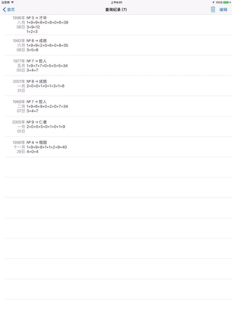 Life Path № - Life Path Number Calculator iPad Screenshots
