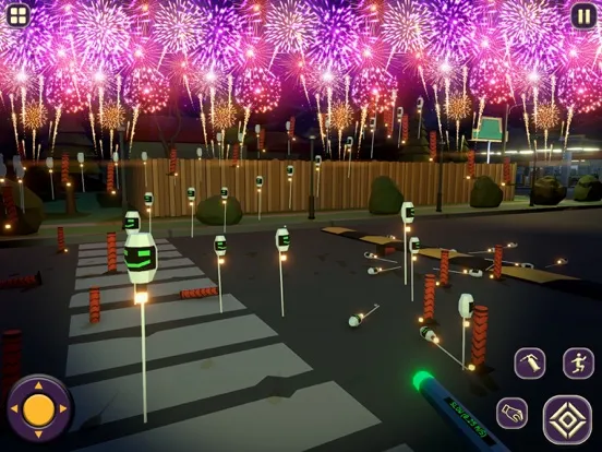 Tangkapan layar Fireworks Arcade Simulator 3D iPad 