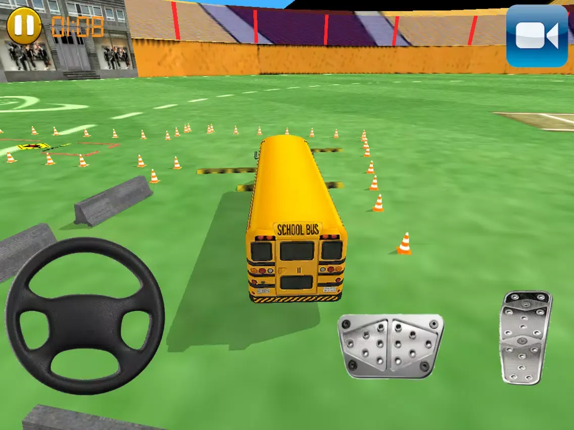 Capturas de pantalla de Police Squad Bus Parking Sim iPad 