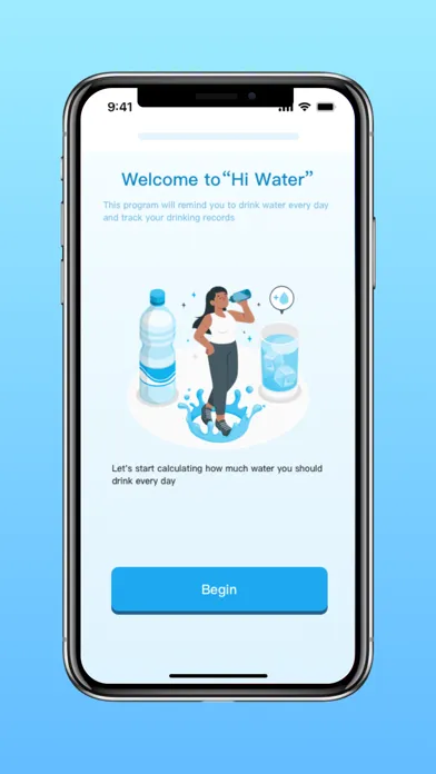 Скриншоты Hi Water - Daily Reminder