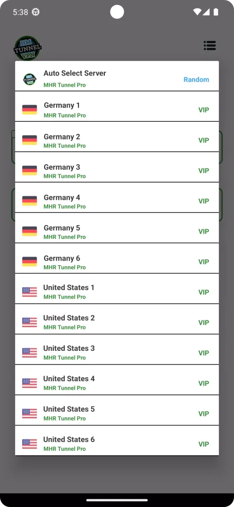 Capturas de tela do HM Tunnel Vpn - Super Fast
