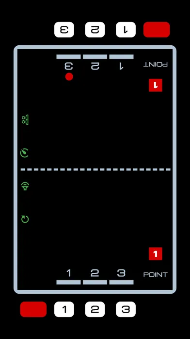 ภาพหน้าจอของ Blip. THE DIGITAL GAME
