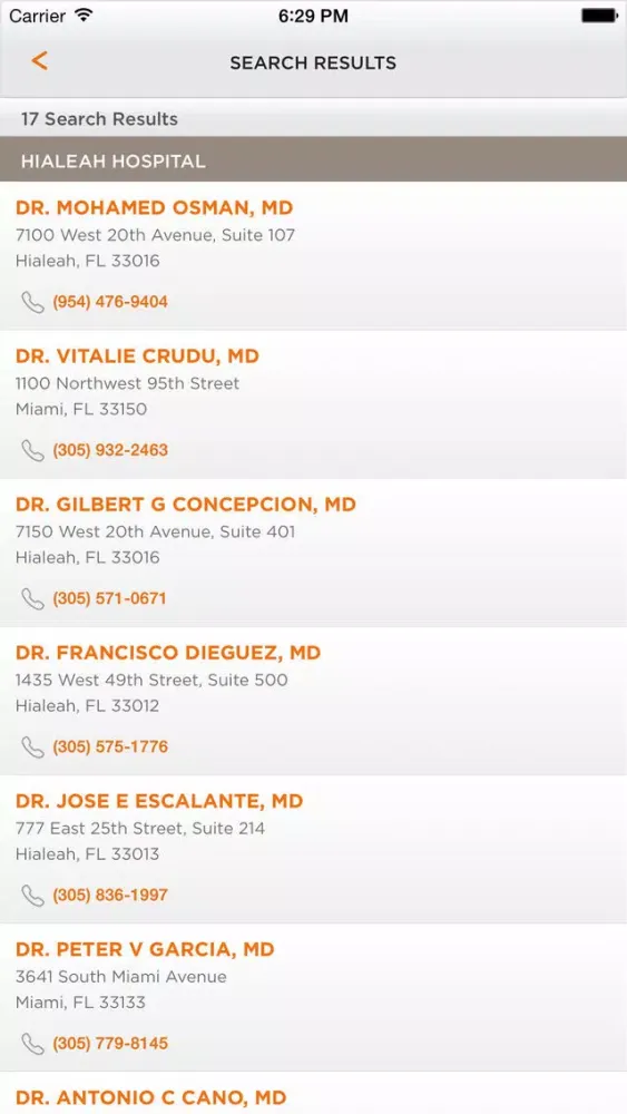 Hialeah Hospital 스크린샷