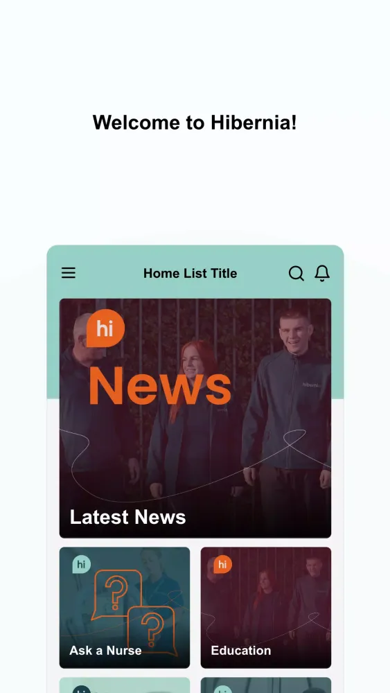 Screenshot di Hibernia Home Care