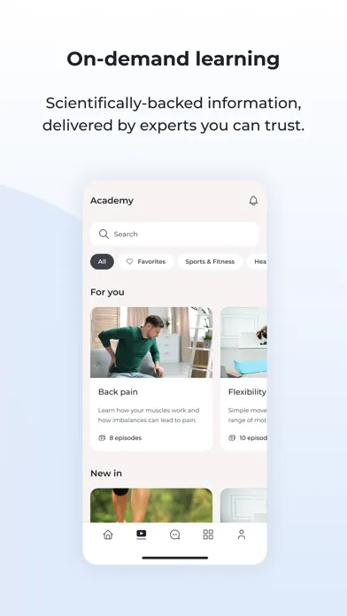 Screenshot di Bloom: Women's Pelvic Health