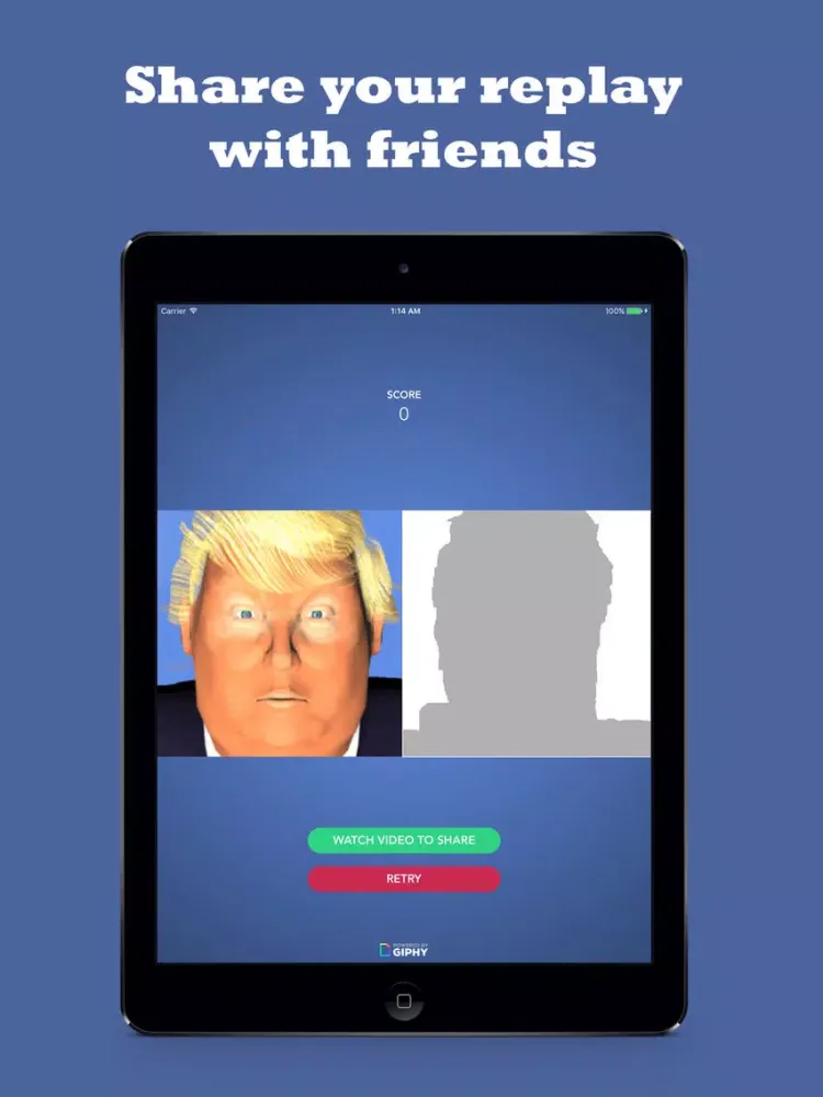 The Trump Face iPad  स्क्रीनशॉट