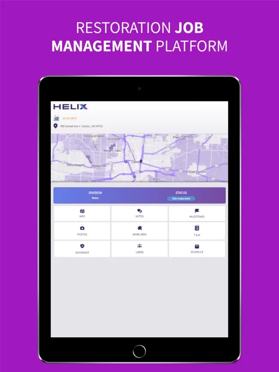 تصاویر Helix Mobile App iPad 