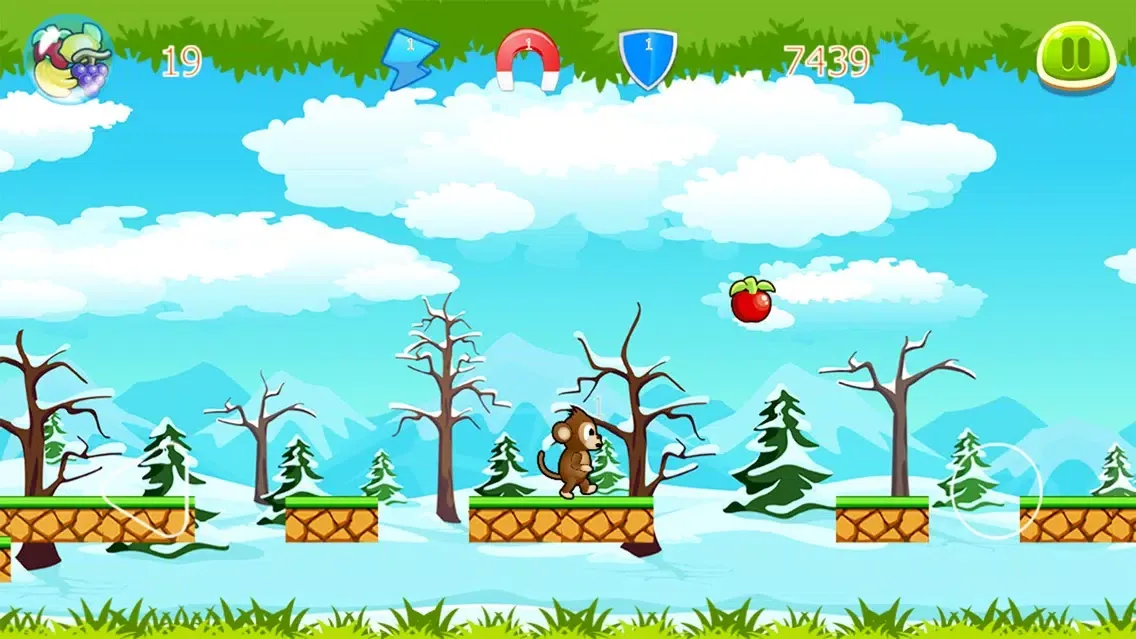 Captures d'écran de Super Monkey Run Jump