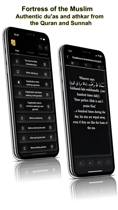 Capturas de pantalla de Hisnul Muslim - حصن المسلم