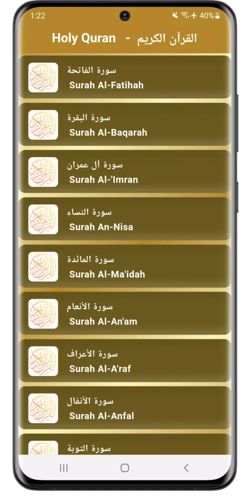 Capturas de tela do Mishary Alafasi Quran Offline