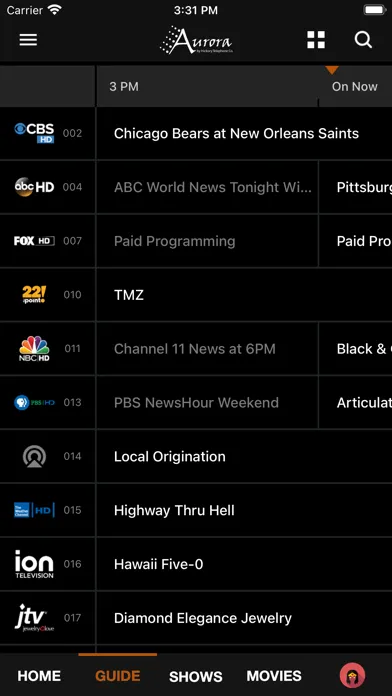 Aurora TV by Hickory Telephone سکرین شاٹس