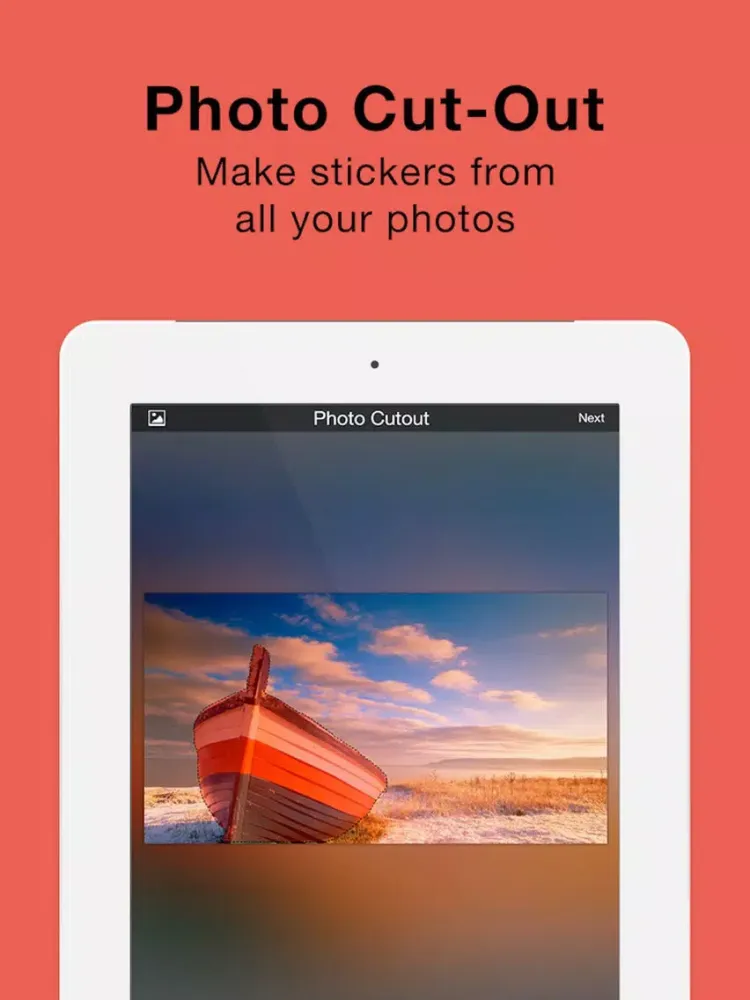 Скриншоты Photo Cutout iPad 