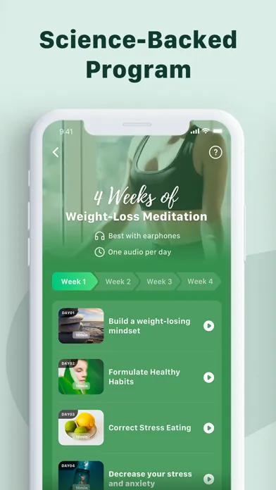 MindFull: Weight Loss Hypnosis Screenshots