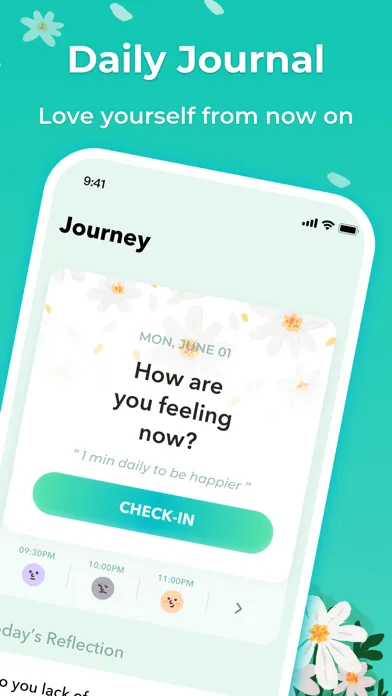 Tangkapan layar Mintal Journey:Self Care Diary