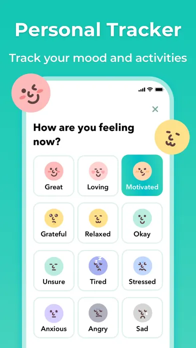 Tangkapan layar Mintal Journey:Self Care Diary