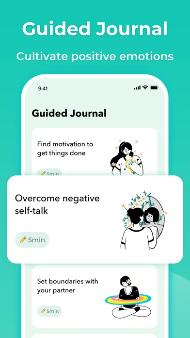 Tangkapan layar Mintal Journey:Self Care Diary