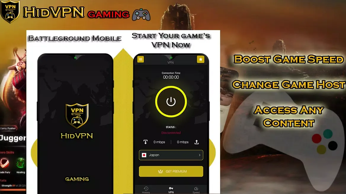 HidVPN | Gaming Unblock VPN Screenshots