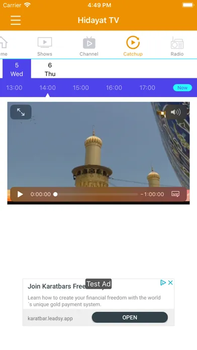 Captures d'écran de Hidayat TV