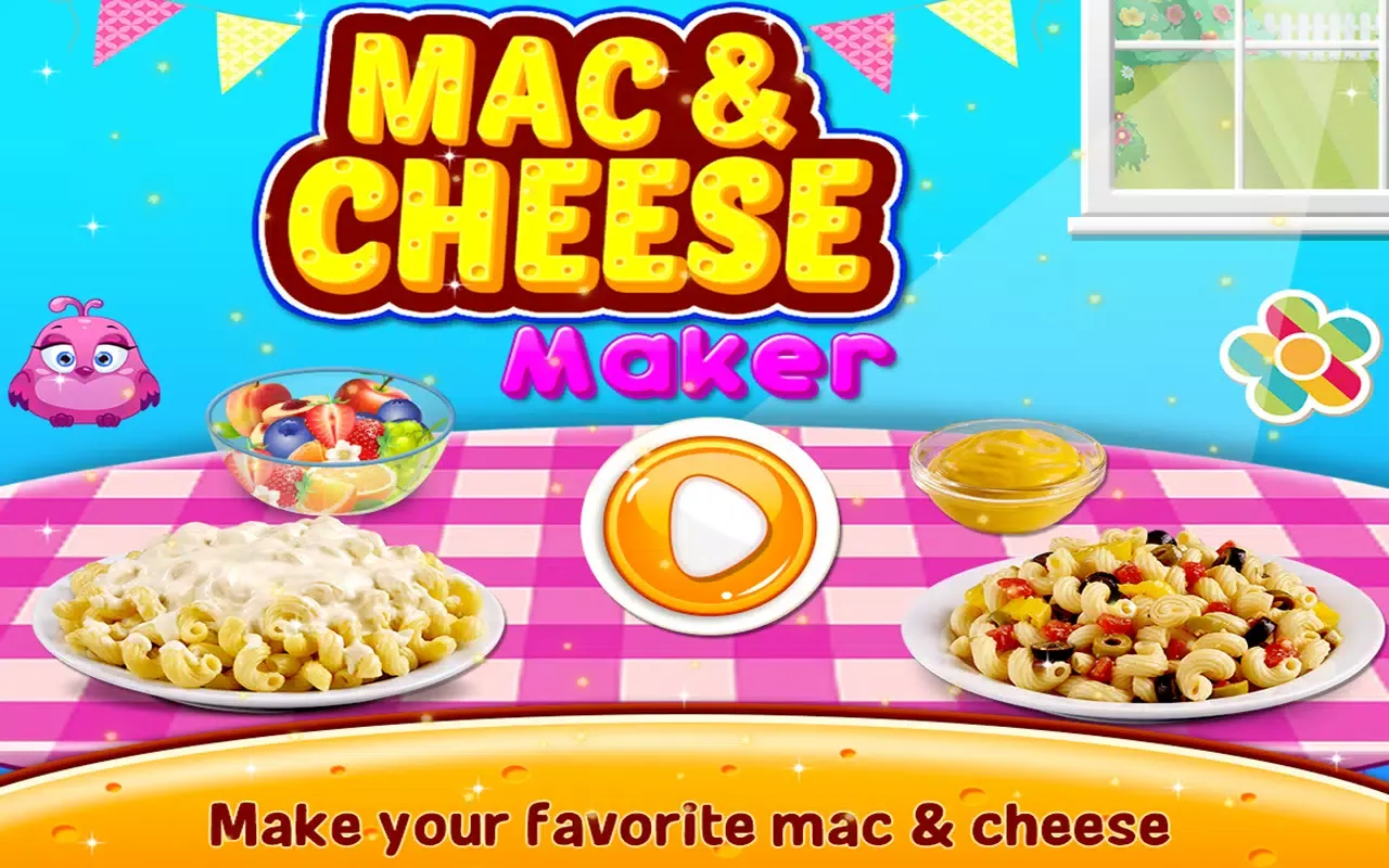 ภาพหน้าจอของ Mac and Cheese Maker Game