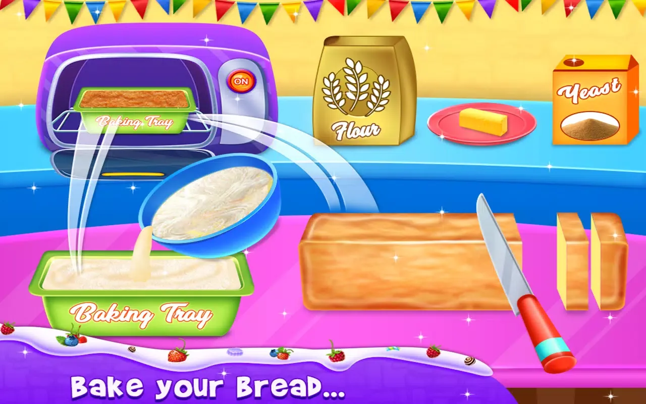 Unicorn Chocolate Toast Party应用截图