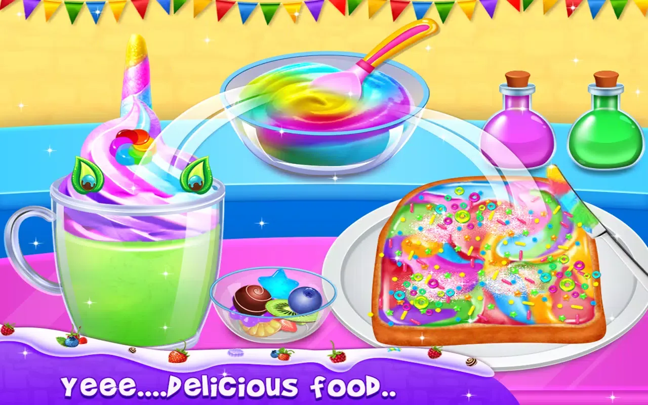 Unicorn Chocolate Toast Party应用截图